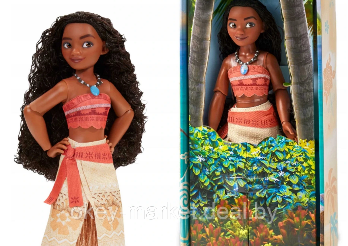 Кукла принцесса Disney Моана Disney Store с расческой - фото 5 - id-p165730918