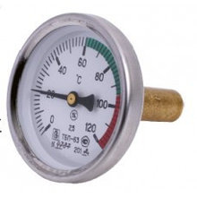 Термометр бимет.ТБП 100/50мм - (0-120) С радиальный