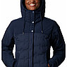 Куртка пуховая женская Columbia Mountain Croo™ Long Down Jacket тёмно-синяя, фото 5