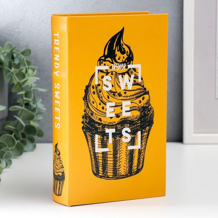 Сейф-книга «Sweets» 21 см. - фото 1 - id-p165732383