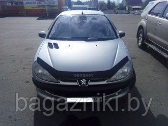 Дефлектор капота Vip tuning Peugeot 206 с 1998 - фото 2 - id-p165754041