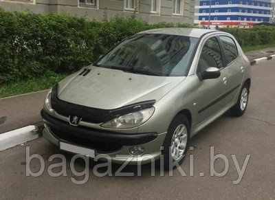 Дефлектор капота Vip tuning Peugeot 206 с 1998 - фото 3 - id-p165754041