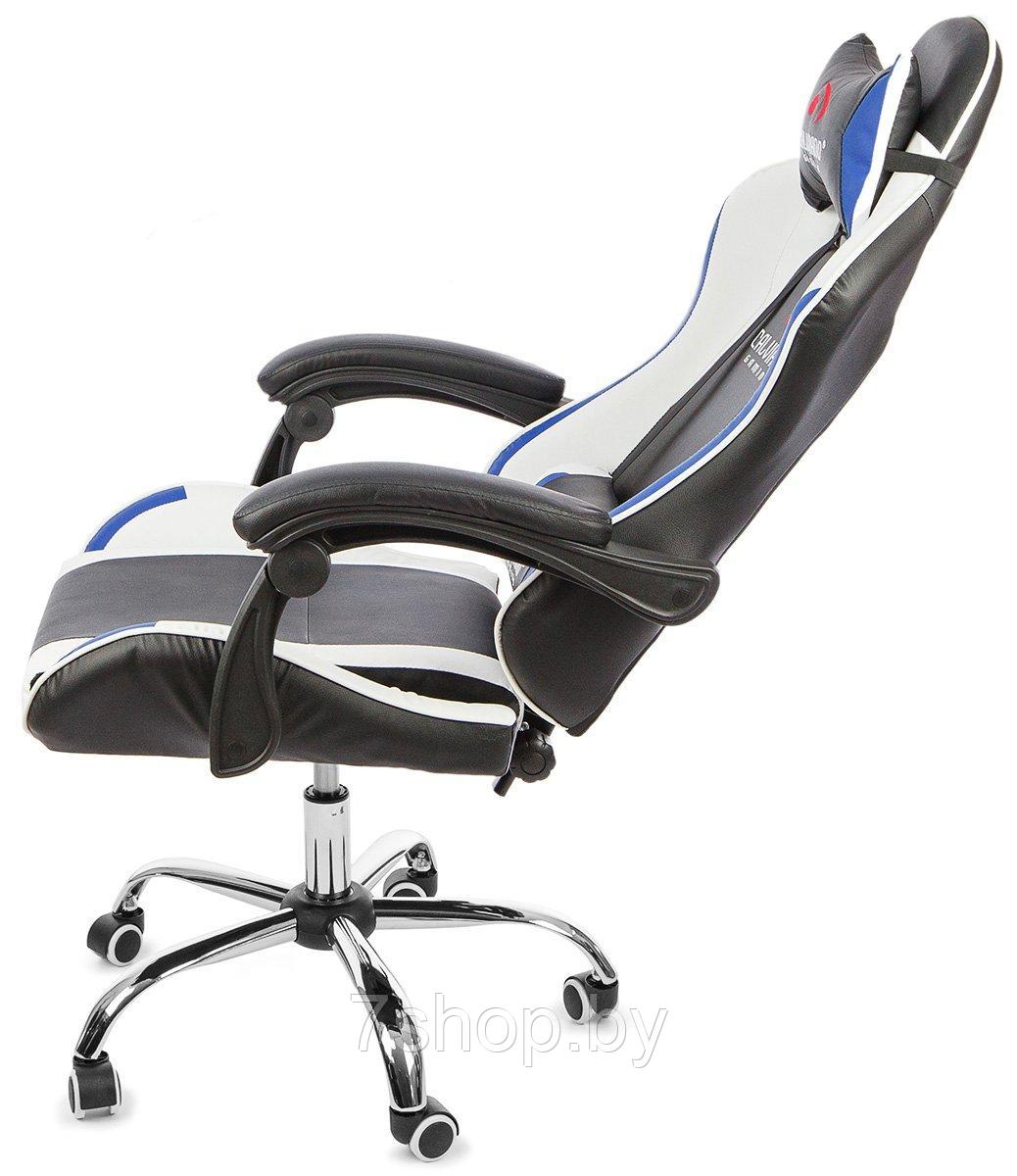 Офисное кресло Calviano ULTIMATO black/white/blue - фото 6 - id-p165754598