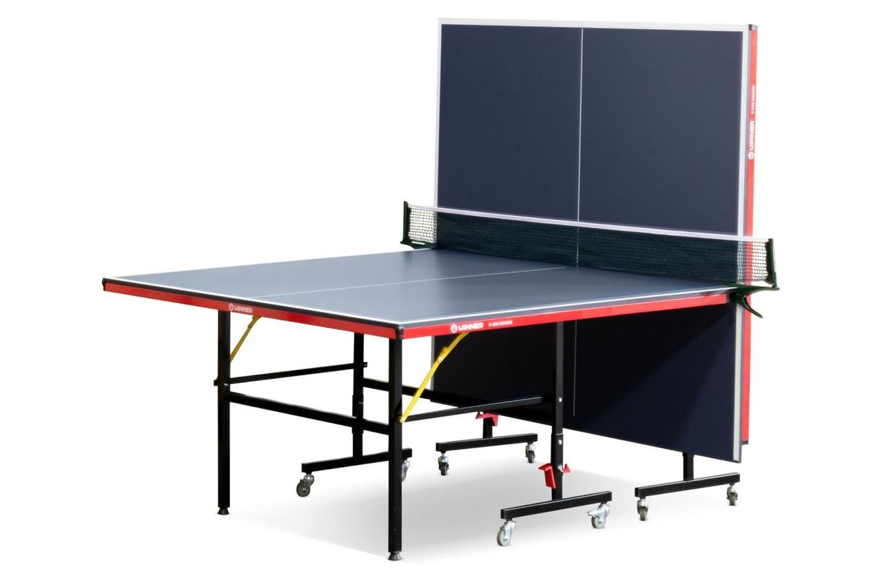 Теннисный стол складной для помещений "Winner S-200 Indoor" (274 Х 152.5 Х 76 см ) с сеткой - фото 2 - id-p165758720