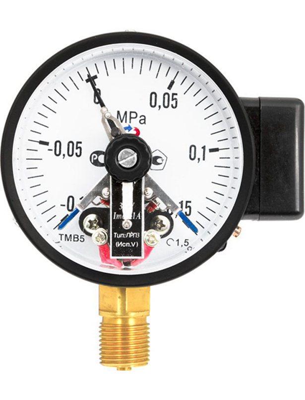 Манометр электроконтактный ф100 0,4 МПа ТМ-510.05. кл.т.1,5 (исп.5) - фото 1 - id-p146520323