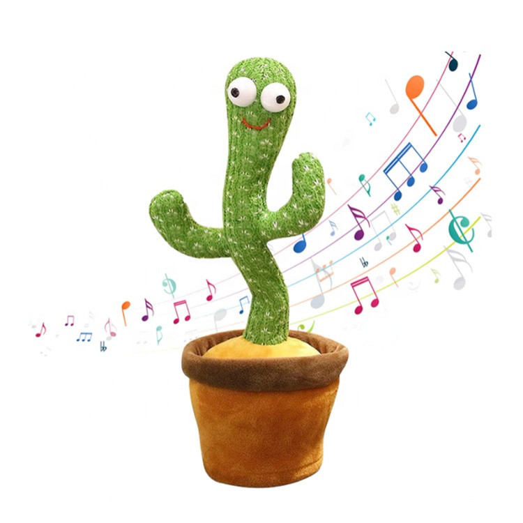 Игрушка-повторяшка Танцующий кактус / Dancing Cactus