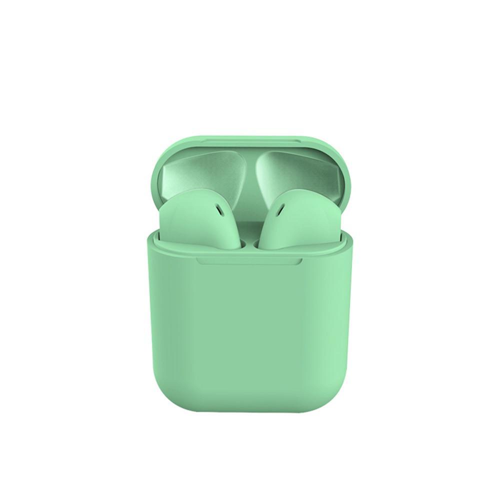 Беспроводные наушники i12 inPods TWS (Зеленые)