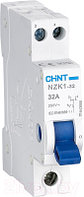 Модульный переключатель NZK2-32 1P 32А 2 положения (CHINT) 643002 Модульный переключатель NZK2-32 1P 32А 2 положения (CHINT)