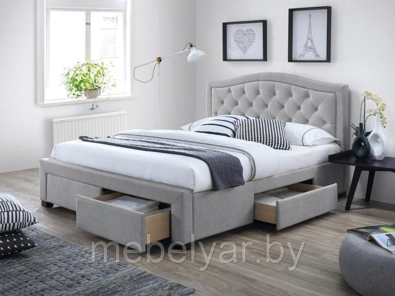 Кровать SIGNAL ELECTRA серый, 160/200