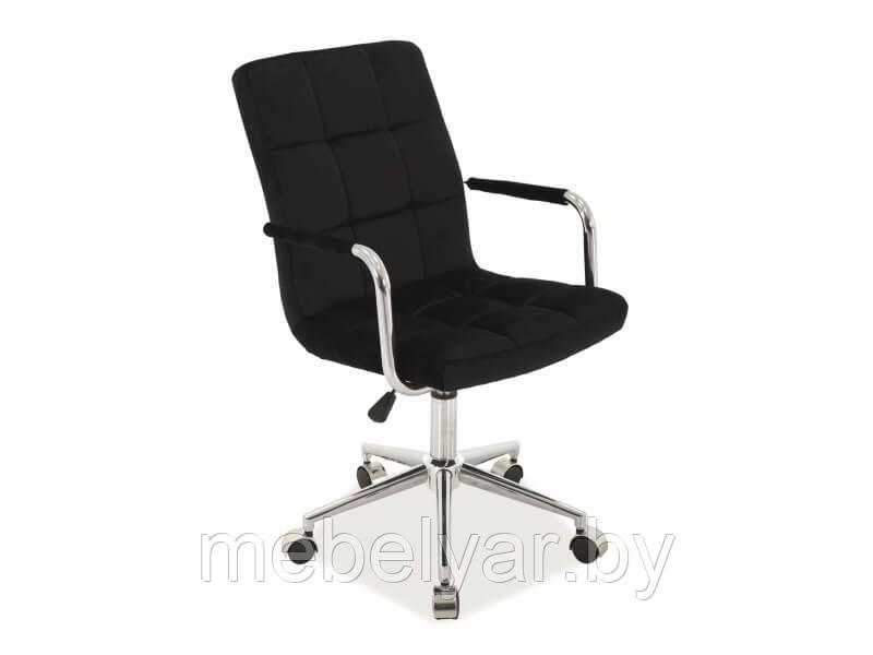 Кресло компьютерное SIGNAL Q-022 VELVET черный