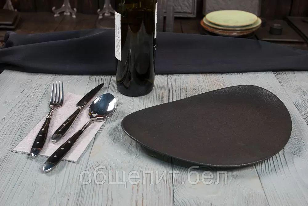 Блюдо Black Raw Steller 29*20*3 см, P.L. Proff Cuisine - фото 3 - id-p165767381