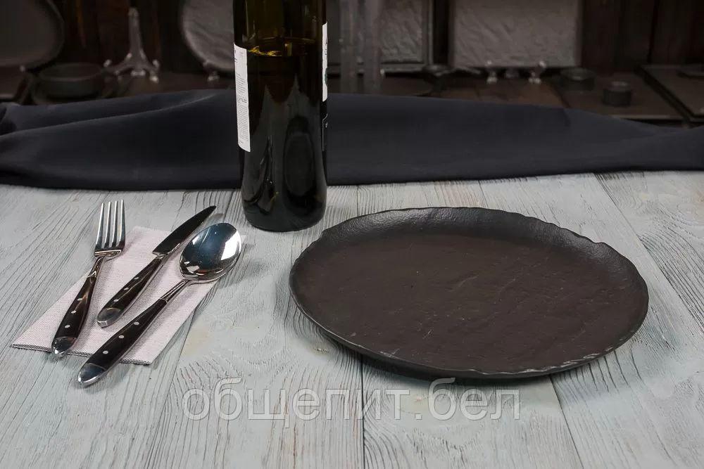Тарелка Black Raw Steller 26 см, P.L. Proff Cuisine - фото 3 - id-p165767382