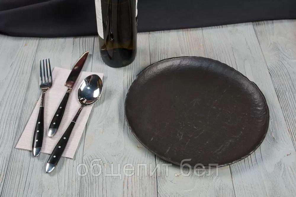 Тарелка Black Raw Steller 26 см, P.L. Proff Cuisine - фото 5 - id-p165767382