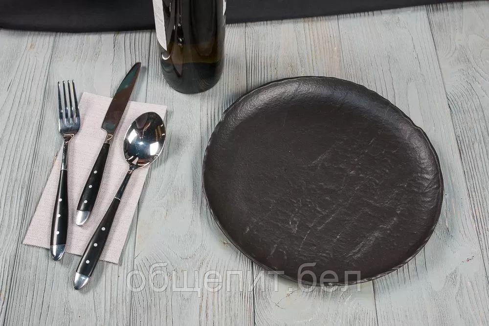 Тарелка Black Raw Steller 26 см, P.L. Proff Cuisine - фото 6 - id-p165767382