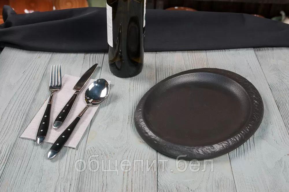 Тарелка Black Raw Steller 28*21,5*3 см, P.L. Proff Cuisine - фото 4 - id-p165767388