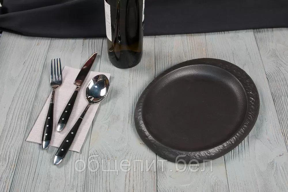 Тарелка Black Raw Steller 28*21,5*3 см, P.L. Proff Cuisine - фото 5 - id-p165767388