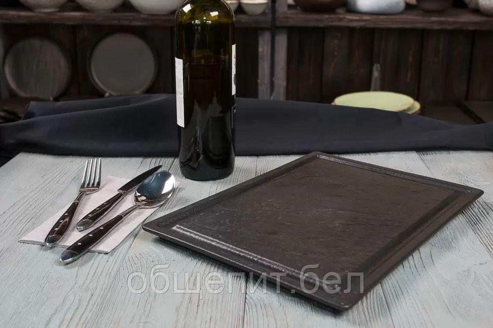 Блюдо для стейка Black Star 33*24*1,7 см, P.L. Proff Cuisine - фото 2 - id-p165767403