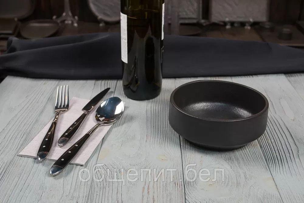Салатник Black Raw Steller 500 мл, 15 см, P.L. Proff Cuisine - фото 3 - id-p165767408