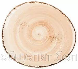 Тарелка Organica Sand 22,5*19,5 см, P.L. Proff Cuisine - фото 2 - id-p165767538