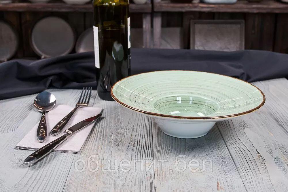 Тарелка для пасты/супа/салата Fusion Blue Lake 25,5 см, 250 мл, P.L. Proff Cuisine - фото 3 - id-p165767639