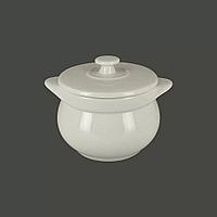 Горшочек с крышкой RAK Porcelain ChefsFusion Sand d 10,6 см, 450 мл