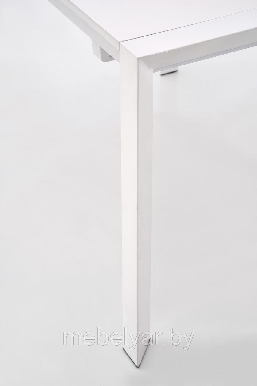 Стол обеденный HALMAR STANFORD XL раскладной белый 130-250/80/76 - фото 3 - id-p165768401