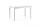 Стол обеденный HALMAR KSAWERY белый, 120/68/76, фото 2