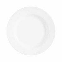 Тарелка Luminarc "Эволюшнс" мелкая 24 см, стеклокерамика, белый цвет, ARC, Франция (/6/24)