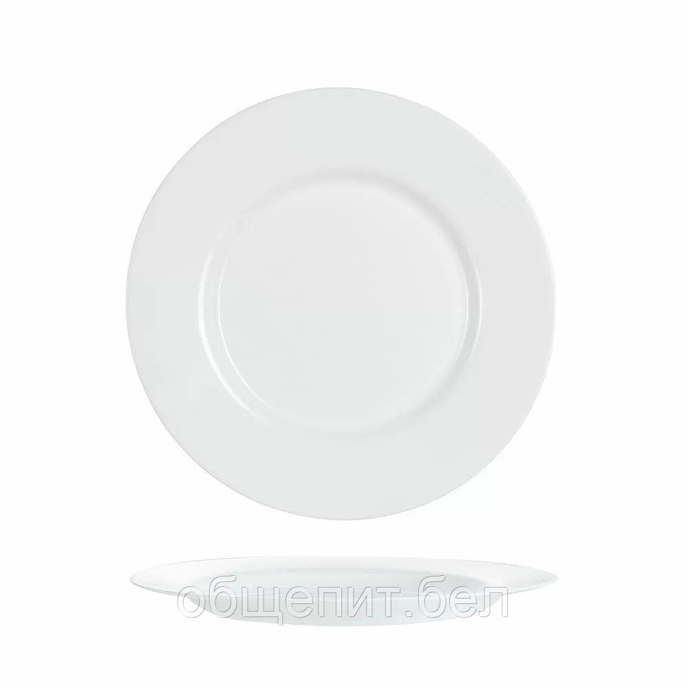 Блюдце Luminarc 14 см (к чашке 70001262), стеклокерамика, белый цвет, ARC, (/6/24) - фото 1 - id-p165771182