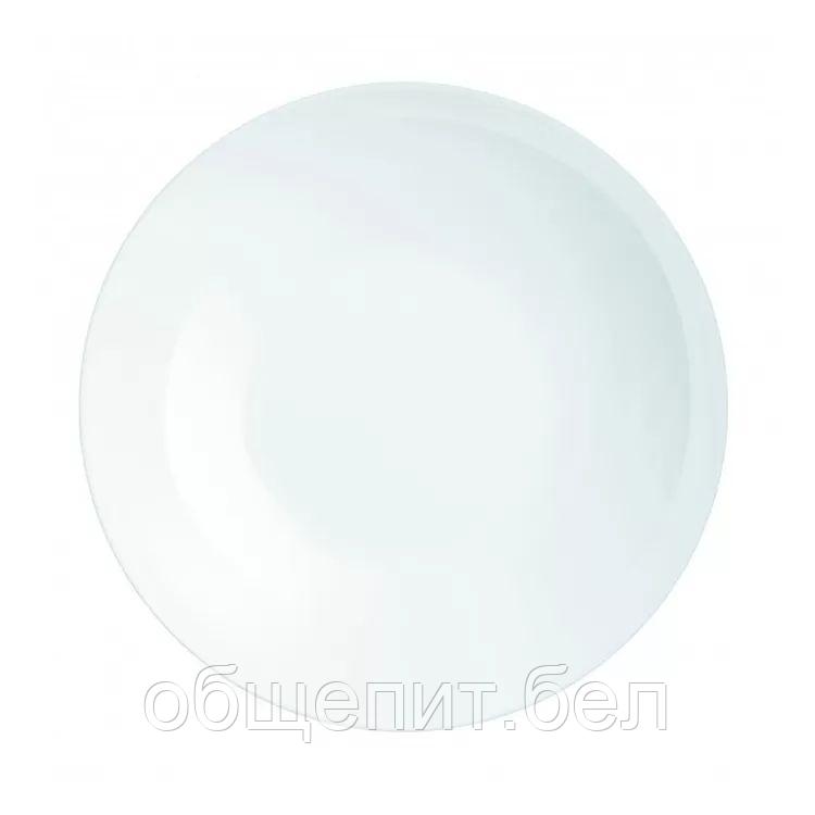 Тарелка глубокая Luminarc 26 см, 1,2 л, стеклокерамика, белый цвет, ARC, Франция (/6/) - фото 1 - id-p165771192
