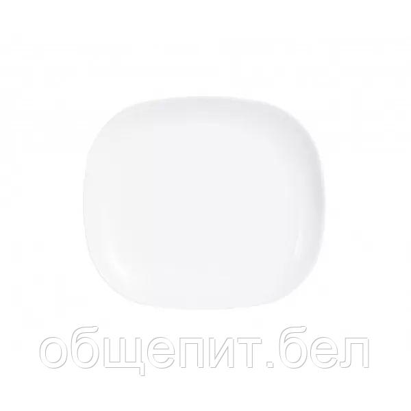 Блюдо для закусок Luminarc 21,5*19 см, стеклокерамика, белый цвет, ARC, Франция (/6/) - фото 1 - id-p165771206