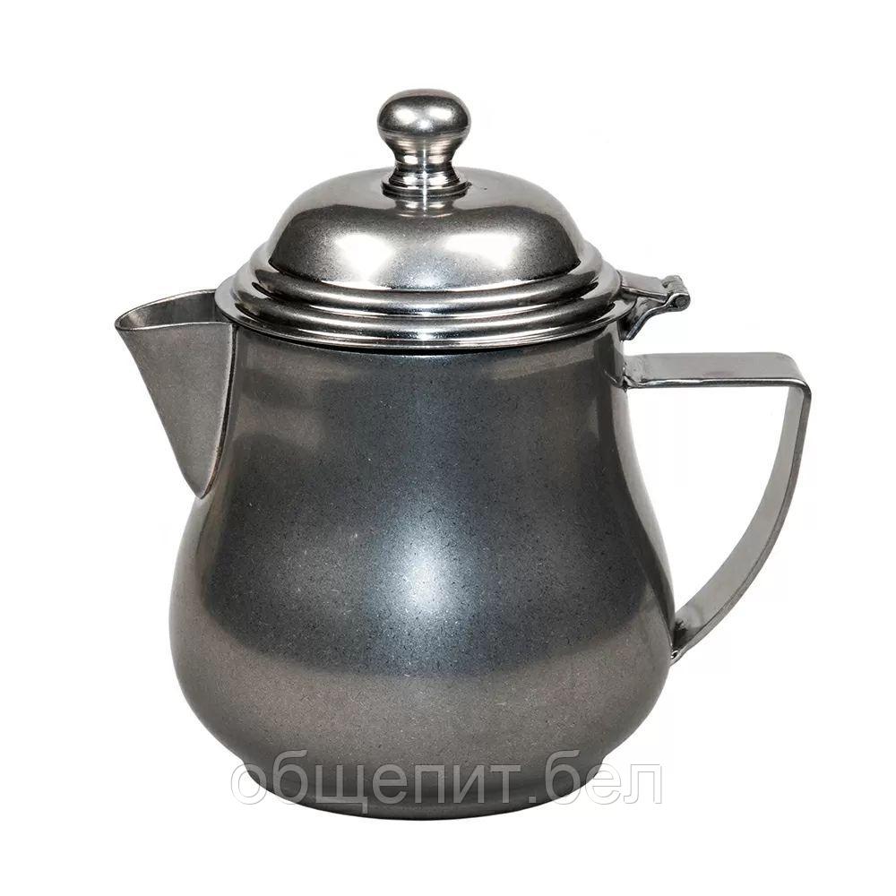 Чайник сервировочный 500 мл, винтажное покрытие, нержавеющая сталь, P.L. Proff Cuisine - фото 1 - id-p165775864