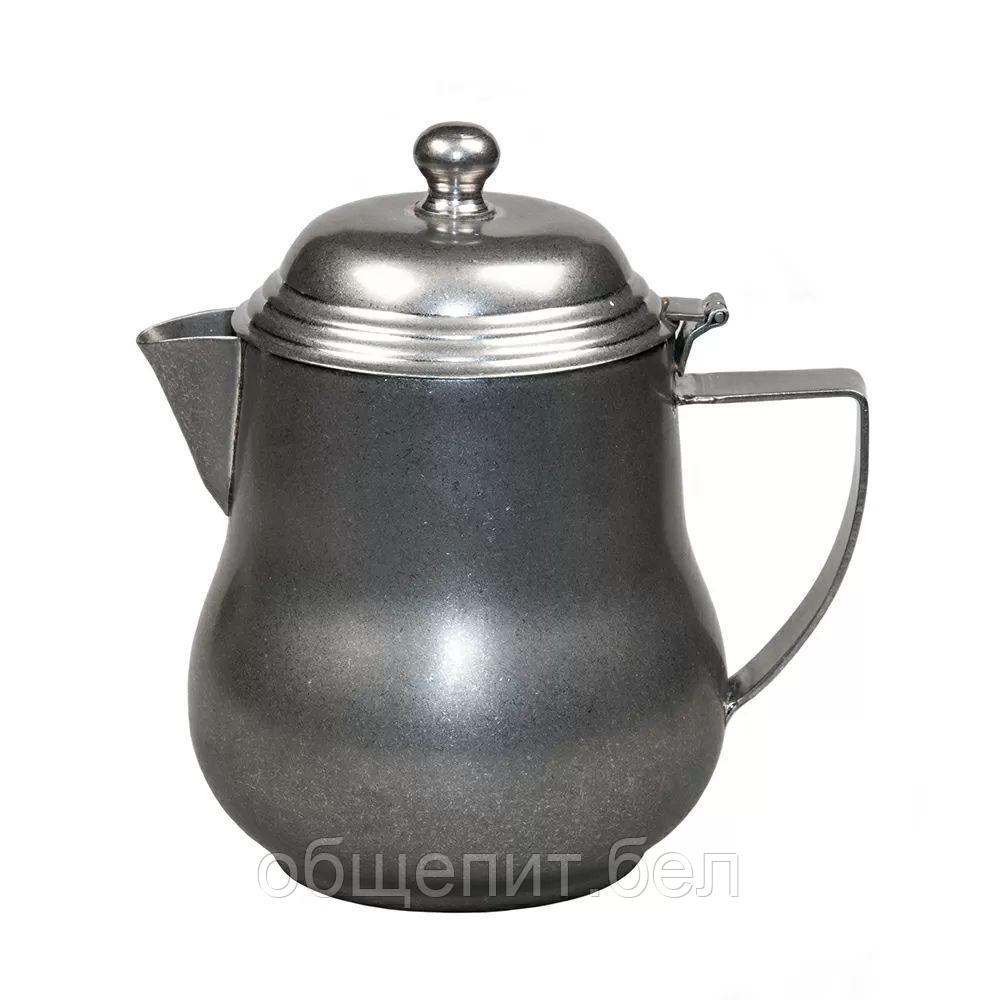 Чайник сервировочный 750 мл, винтажное покрытие, нержавеющая сталь, P.L. Proff Cuisine - фото 1 - id-p165775865