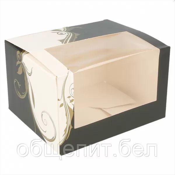 Коробка для торта с окном 11*13*8 см, белая, картон, Garcia de PouИспания - фото 2 - id-p165774402