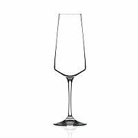 Бокал флюте для шампанского RCR Luxion Aria 350 мл, хрустальное стекло, Италия (ЗАКАЗНОЕ)