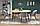 Стол обеденный HALMAR COLORADO раскладной, дуб золотой/черный, 120-160/80/74, фото 2