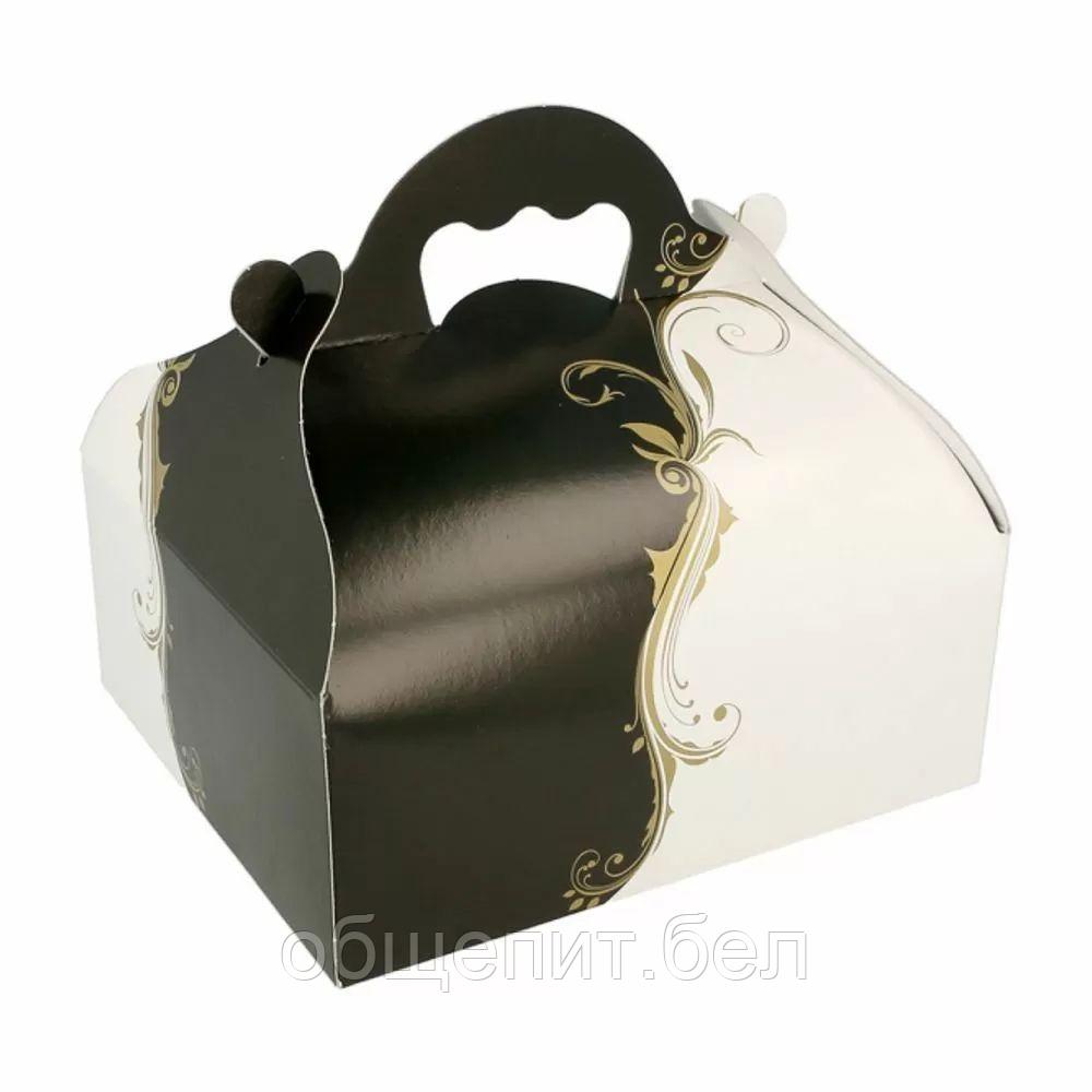 Коробка для выпечки с ручками 16*18*7 см, белая, картон, Garcia de PouИспания - фото 1 - id-p165774435