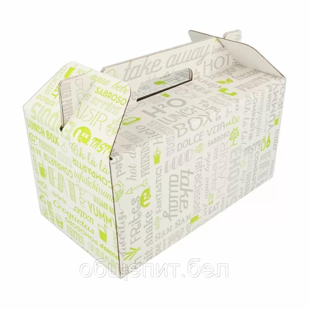 Коробка для еды на вынос-пикник Parole 24,5*13,5*12 см, Garcia de PouИспания - фото 1 - id-p165774786