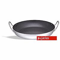 Сковорода для паэльи с двумя ручками d 40 см, h 6,5 см, алюминий с антипригарным покрытием, Pujadas