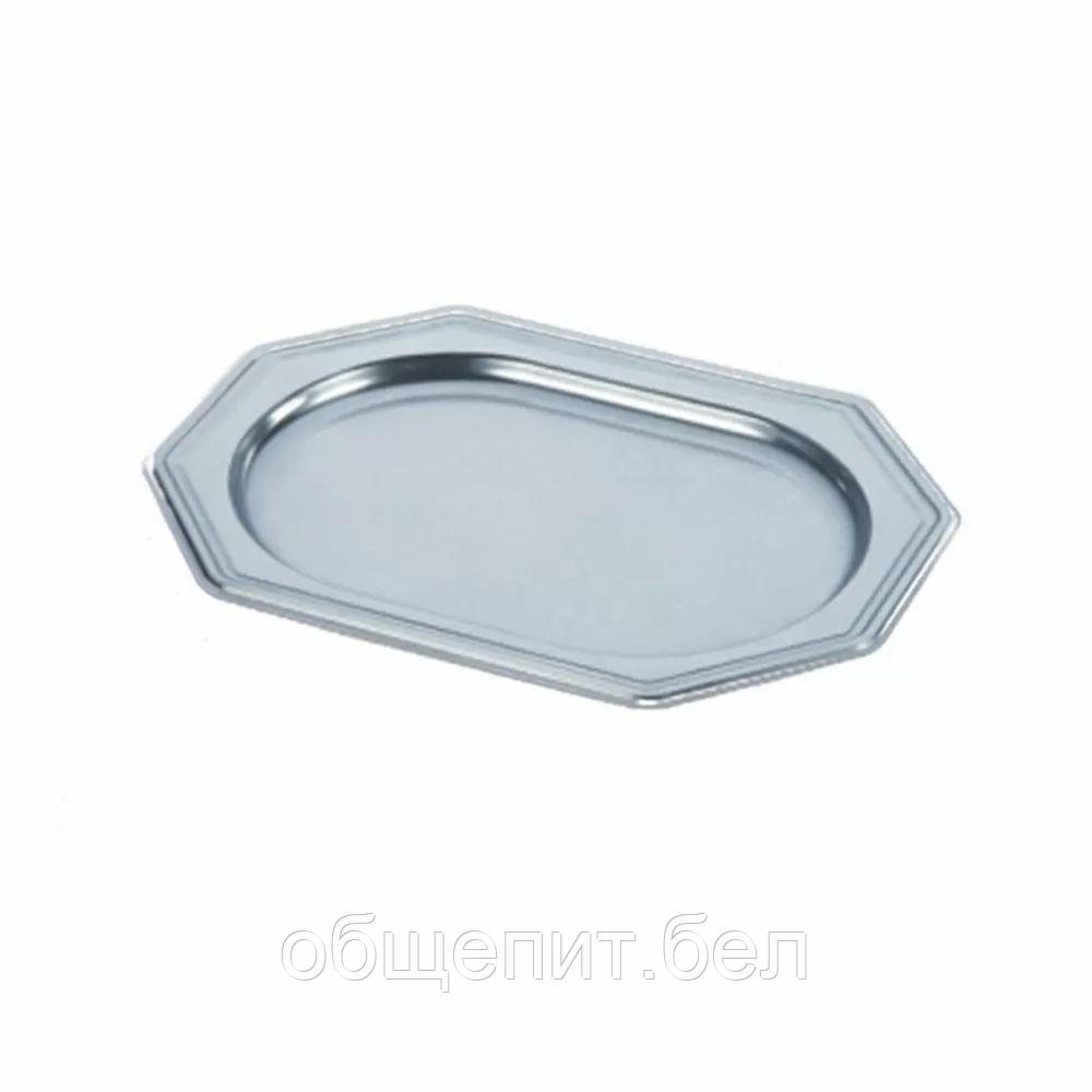 Поднос DE LUXE серебряный, 19,5*27 см, пластик, 5 шт/уп, Garcia de PouИспания - фото 1 - id-p165774817