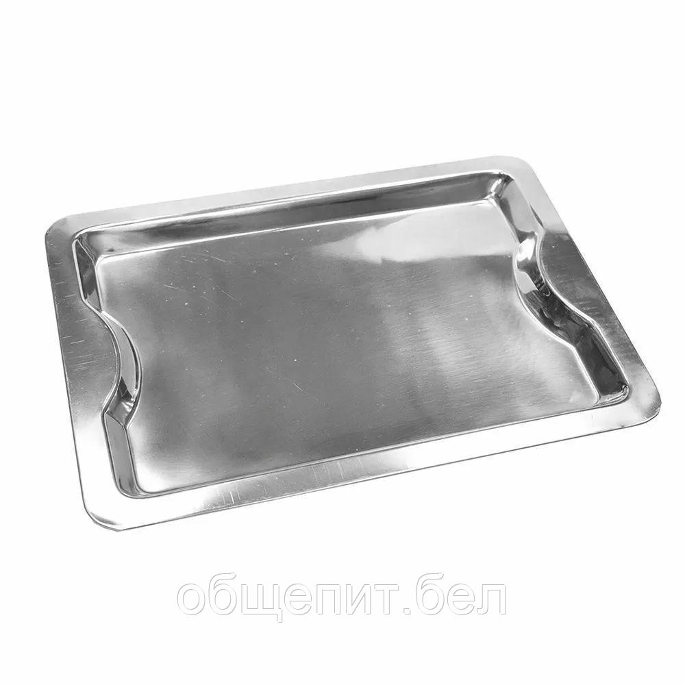 Поднос сервировочный 41*29 см, нержавейка, P.L. Proff Cuisine