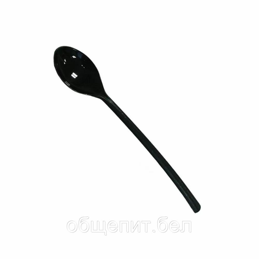Фуршетная мини-ложка для закусок 10,5 см, черная, 200 шт, PS, Garcia de PouИспания - фото 1 - id-p165774870