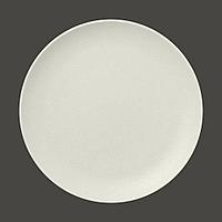 Тарелка RAK Porcelain NeoFusion Sand круглая плоская 29 см (белый цвет)