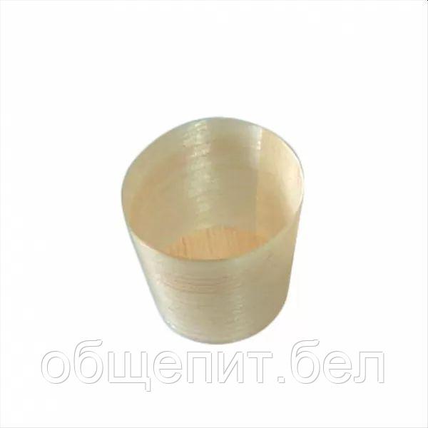 Фуршетная мини-чашка d 6*6 см, 50 шт, деревянный шпон, Garcia de PouИспания - фото 2 - id-p165774888