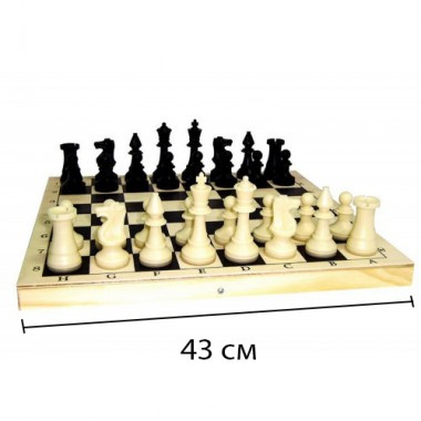 Шахматы обиходные Айвенго / шахматы походные / шахматы пластиковые