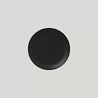 Тарелка RAK Porcelain NeoFusion Volcano круглая плоская 15 см, черный цвет