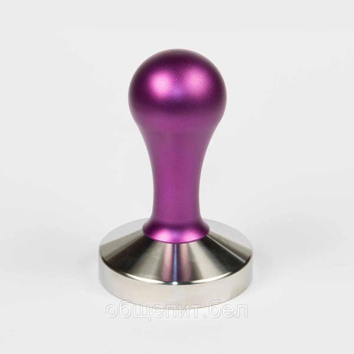 Темпер для кофе, d 58мм,фиолетовая ручка, нерж. сталь, P.L.- Barbossa - фото 1 - id-p165781992