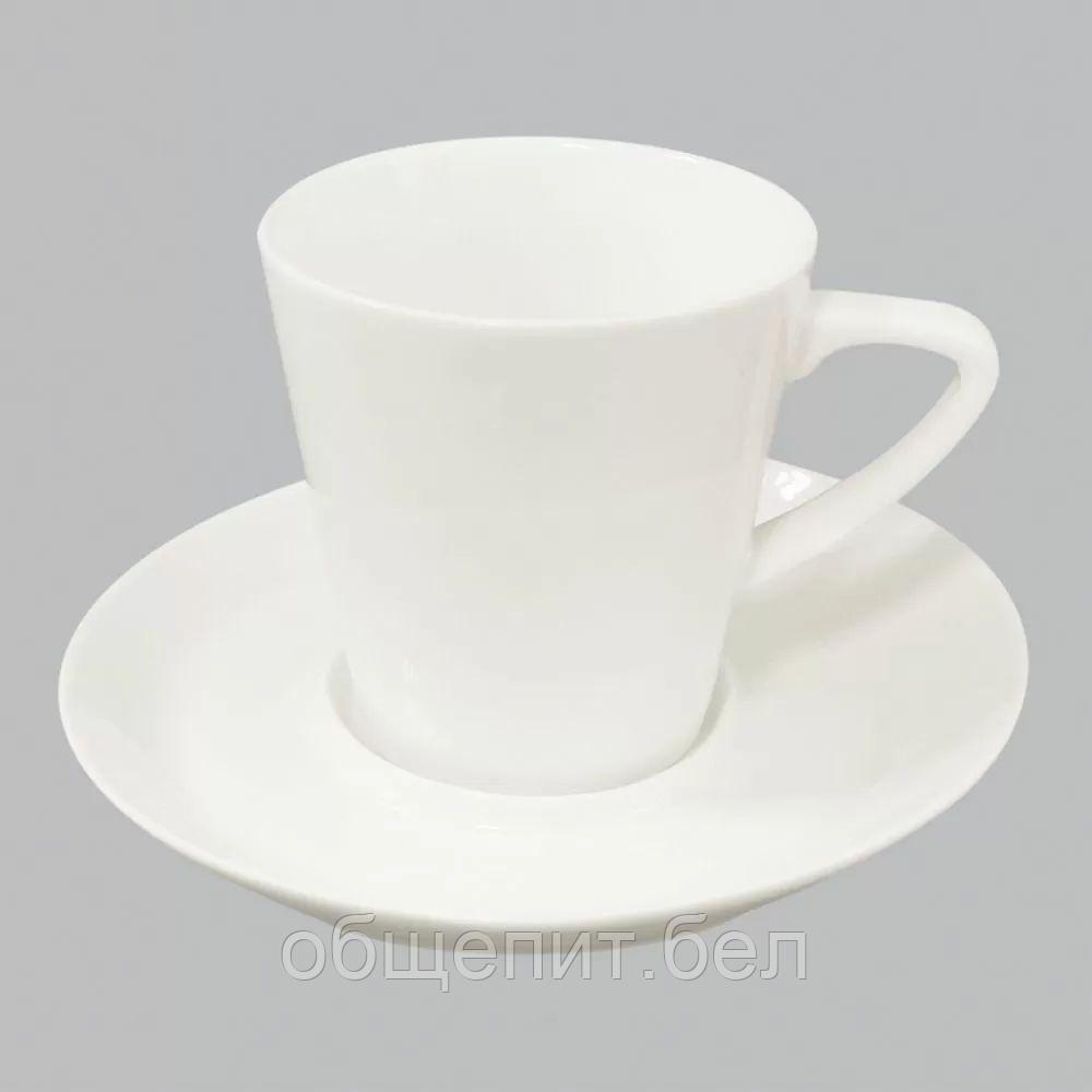 Кофейная пара 90 мл Le Cafe-Art collection, фарфор, P.L. Proff Cuisine - фото 1 - id-p165768650