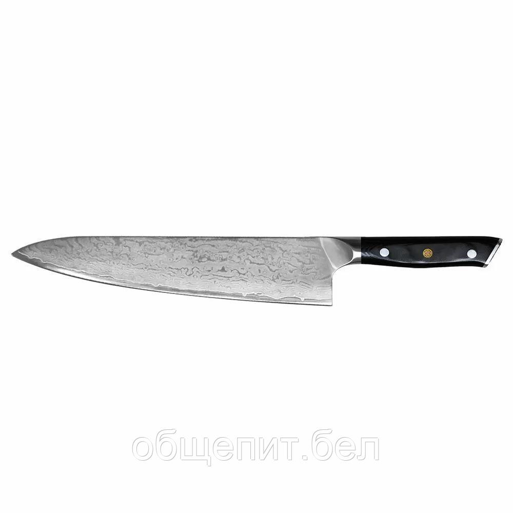 Шеф-нож Premium 20 см, дамасская сталь, P.L. Proff Cuisine - фото 1 - id-p165778101
