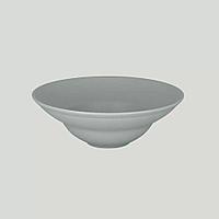 Тарелка RAK Porcelain Neofusion Mellow Pitaya grey глубокая круглая, 23/8 см, 320 мл (серый цвет)